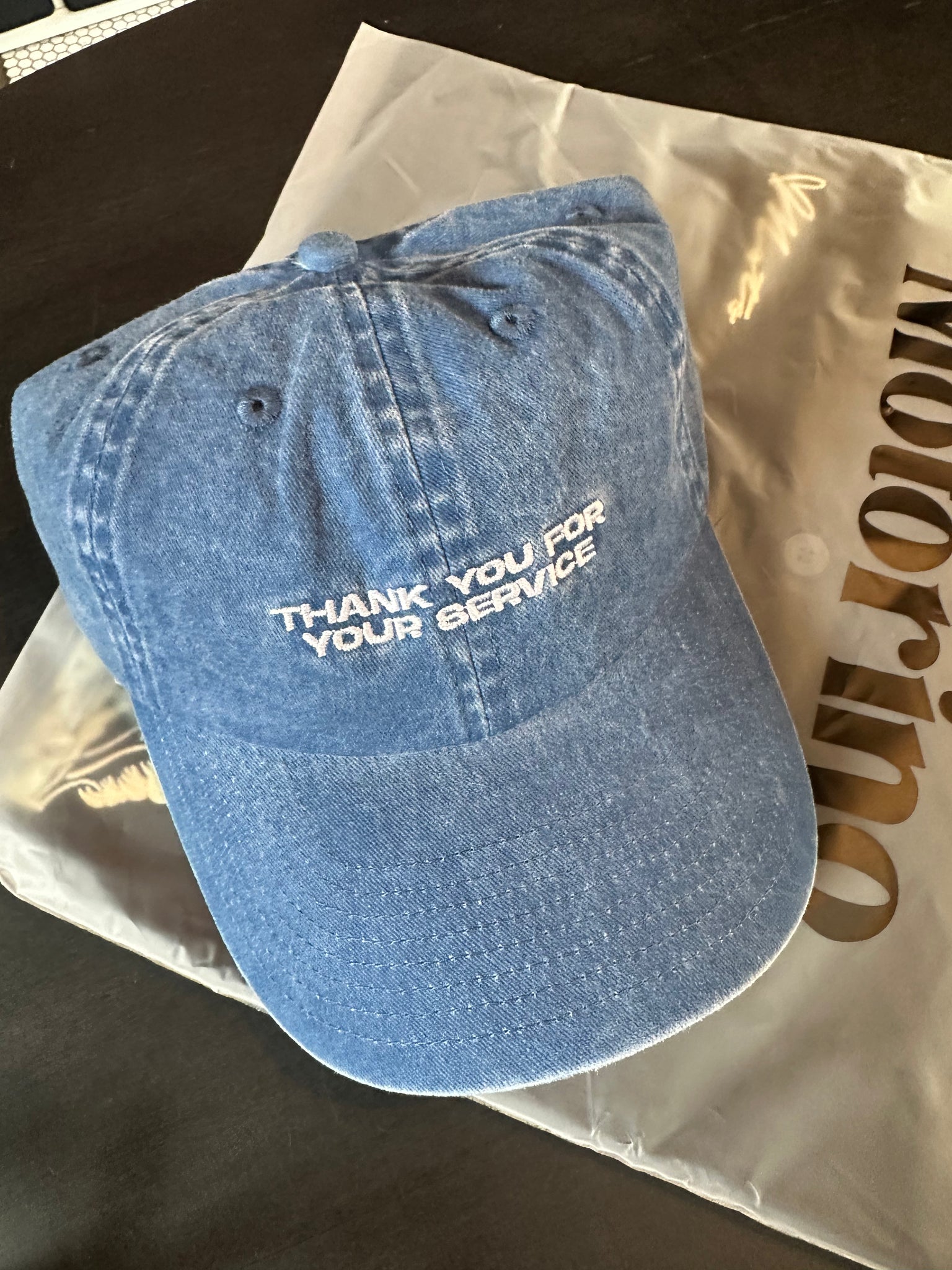 Thank You For Your Service - Dad Cap